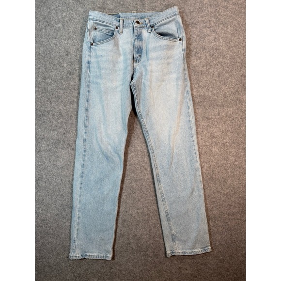 Wrangler Other - Wrangler Premium Quality Mens Light Wash Vintage Straight Leg Jeans 30x32
